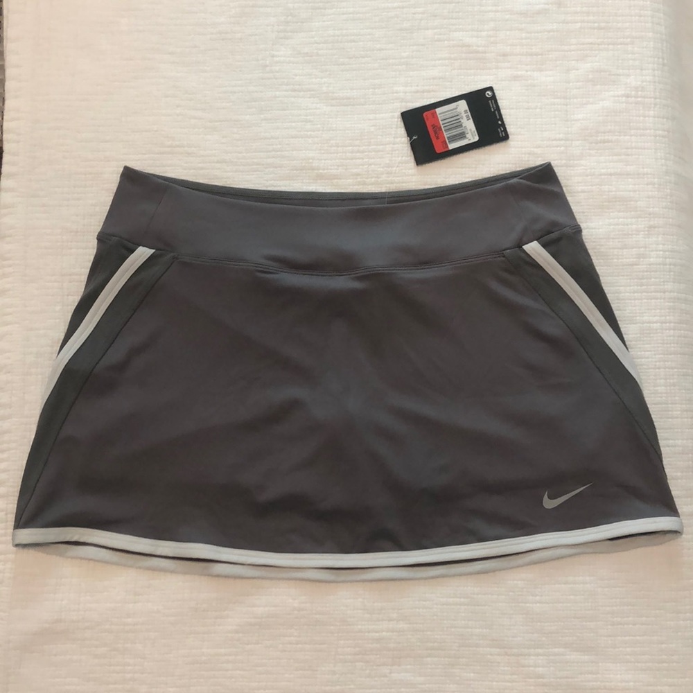 Gray Nike Power Skirt